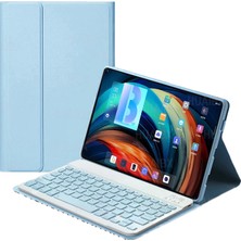 Samsung Galaxy Tab S11 11INÇ 2025 Kılıf Kablosuz Klavyeli Case Mobax Türkçe X736 X730