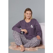 Dowry Battal Uzun Kol Pijama Takımı B09-173