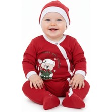 Unisex Bebe Tulum Noellik Baskılı