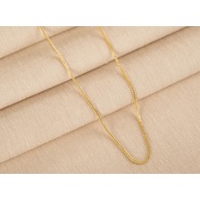 Altın Örme Zincir Kolye