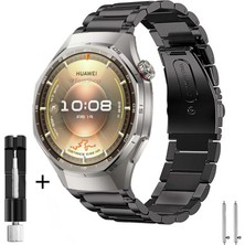 Huawei Watch Gt6 Pro 46MM Uyumlu 22MM Paslanmaz Çelik Akıllı Saat Kordonu