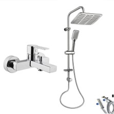 Artema Flo S Banyo Bataryası + Doppo Siena Lux Tepe Duş Sistemi