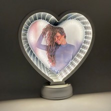 baytoptan Derinlik Gösteren Kalp Sihirli Ayna