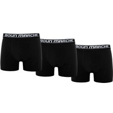 Erkek Boxer Likralı Premıum 3'lü Kutu Passion