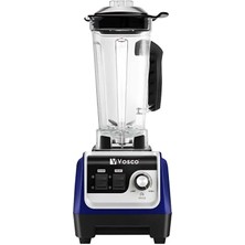 Manuel 2l Buz Kırıcı Bar Blender, 2000W, Mavi, Güçlü ve Kullanışlı Tasarım