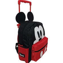 Mickey Mouse Çekçekli Anaokulu Çantası