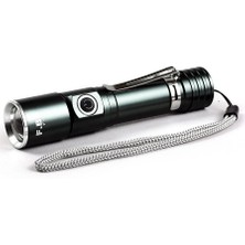 F-90 Aluminyum Kaplama Mıknatıslı Şarjlı El Feneri