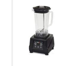 Dijital Manuel Bar Blender, 3 Litre Kapasiteli, Sensörsüz, Şık Siyah Tasarım