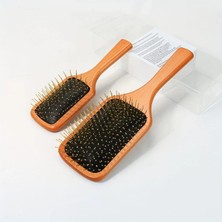 Çelik Iğne Uçlu Bambu Tarak 25.5cm 12'li Paket