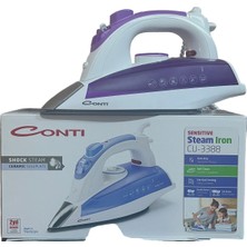 2600W Buharlı Ütü Mor, Hafif ve Güçlü, Hızlı Ütüleme Için Ideal