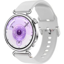 Huawei Watch Gt6 41MM Ile Uyumlu Yumuşak Purelux Soft Tokalı Silikon Kordon