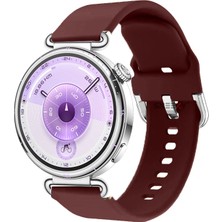 Huawei Watch Gt6 41MM Ile Uyumlu Yumuşak Purelux Soft Tokalı Silikon Kordon