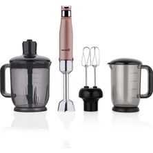 Performix Mega Blender Set, Şık Rosegold Tasarımıyla Mutfağınıza Renk Katın