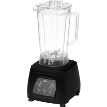 3 Litre Dijital Bar Blender, Şeffaf Kapak, Sensörsüz, Siyah