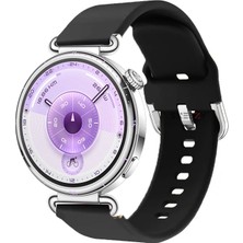 Huawei Watch Gt6 41MM Ile Uyumlu Yumuşak Purelux Soft Tokalı Silikon Kordon