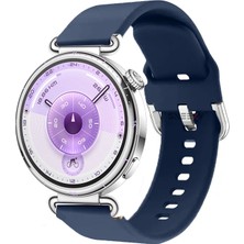 Huawei Watch Gt6 41MM Ile Uyumlu Yumuşak Purelux Soft Tokalı Silikon Kordon