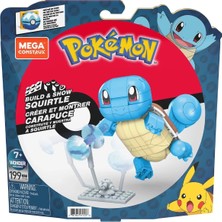 GYH00 Mega™ Pokémon™ Squirtle - Yap ve Oyna Figürler 199 Parça +7 Yaş