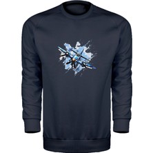 Pervaneli Uçak Unisex Sweatshirt