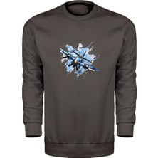 Pervaneli Uçak Unisex Sweatshirt
