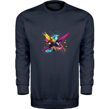 Pervaneli Uçak Unisex Sweatshirt