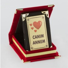 Zeroshop Canım Annem Plaketi-Kırmızı