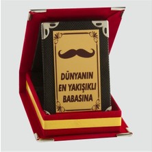 Zeroshop Dünyanın En Yakışıklı Babasına Plaketi-Kırmızı