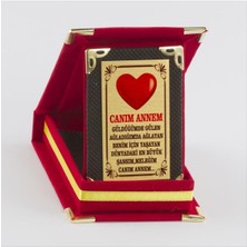 Zeroshop Canım Annem Plaketi-Kırmızı