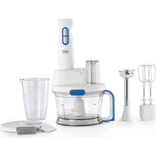 Rendeli El Blender Seti 700W, Beyaz, Çok Fonksiyonlu Mutfak Aleti