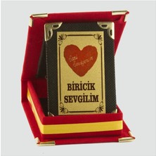 Zeroshop Biricik Sevgilim Plaketi-Kırmızı