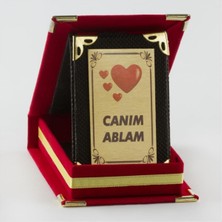 Zeroshop Canım Ablam Plaketi-Kırmızı