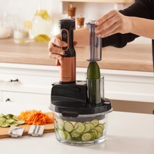 6 Bıçaklı Güçlü Paslanmaz Çelik Buz Kırıcı Blender, 2500W Mutfak Robotu