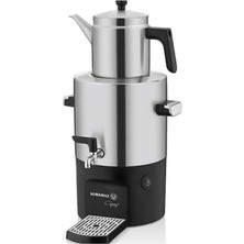 Paslanmaz Çay Semaver A841, Metalik Tasarım, Dayanıklı ve Şık Çay Keyfi