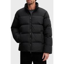 Tommy Hilfiger Kapitoneli Regular Fit Dik Yaka Şişme Mont Erkek Mont MW0MW40615 Bds