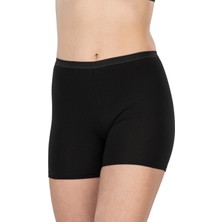 Siyah 1430 Modal Cotton Mini Tayt