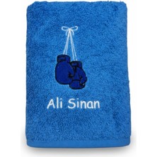 Isimli Boks Temalı Antreman Havlusu 50X90 cm
