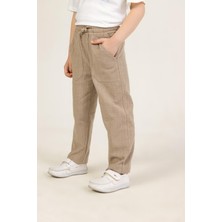 Dmb Keten Erkek Pantolon - Bej