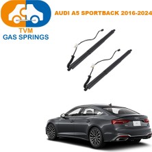 Tvm Gas Springs Audi A5 Sportback 2016-2024 Elektrikli Bagaj Amortisörü Sağ / Sol (Takım)
