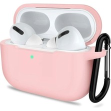 Apple Airpods Pro 3 (2025) Uyumlu Mat Silikon Kılıf 1 Kalite +Kanca
