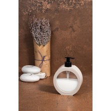 300 ml Tezgah Üstü Oval Banyo Mutfak Sıvı Sabunluk | Banyo Mutfak Bulaşık Lavabo Deterjanlık