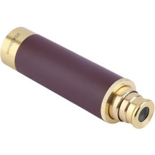 25X30 Panda Korsan Dürbün Deri Kaplama Avuç Içi Monoküler Dürbün ( Lisinya )