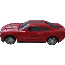 Çarp Dön Işıklı Sesli Camaro Kırmızı - CMR-063 (Lisinya)