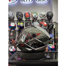 Thunder 4 Gloss Freeway Kask (Şeffaf Vizörlü)