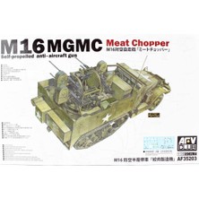 Afv Club AF35203 1/35 Ölçek, M16 Yarı Paletli Uçaksavar, Plastik Model Kiti