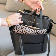 12 Bölmeli Fermuarlı Çanta Oeganizer,  Kadın Çanta Düzenleyici ve Kolay Çanta Değiştirme Yardımcısı