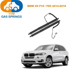 Tvm Gas Springs Bmw X5 F15 2014-2018 Elektrikli Bagaj Amortisörü Sağ / Sol (Takım)