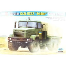 Hobbyboss 85512 1/35 Ölçek, Ukraine KRAZ-6322 Askeri Kamyon, Plastik Model Kiti