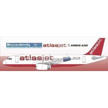 Nazca Decals ATJ001 1/144 Ölçek, Atlasjet Decal-Standard Scheme With C