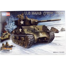 Hobbyboss 84805 1/48 Ölçek, M4A3 (76W) Tankı, Plastik Model Kiti