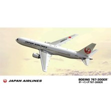 Hasegawa 13 10713 1/200 Ölçek, Boeing 767-300ER Jal, Yolcu Uçağı Plastik Model Kiti