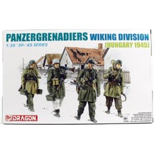 Dragon 6194 1/35 Ölçek, Tank Imha Ekibi, Wiking Timi (Macaristan 1945) Figürleri Plastik Model Kiti